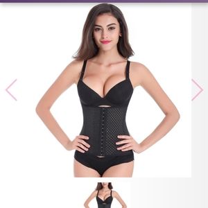 Sleek Black Shapewear with Adjustable Straps